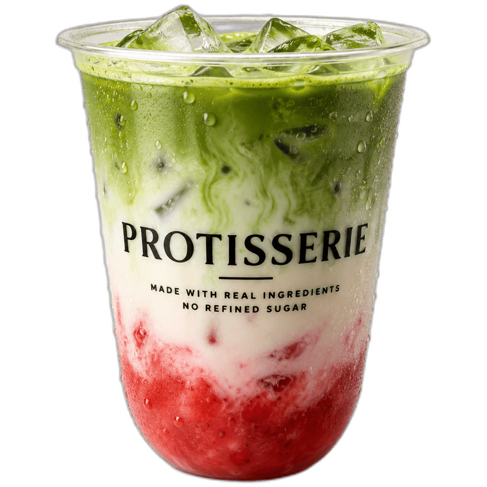 Strawberry Matcha Latte